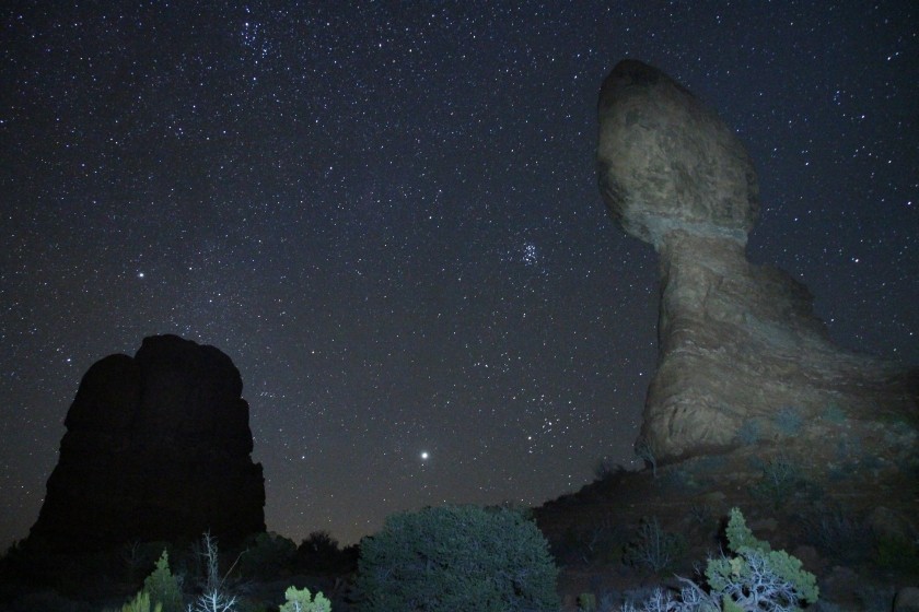 Balanced Rock - Night