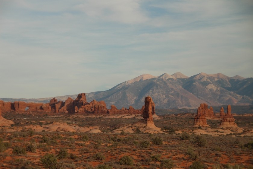 Turret Arch and La Sals