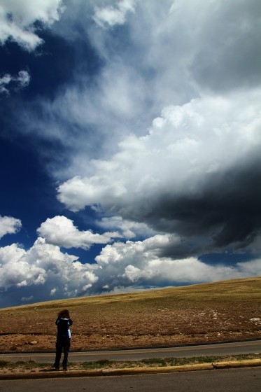 RMNP Rocky Mountain Turbulent Sky