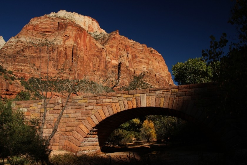 Zion NP Zion-Mt Caramel Highway Bridge